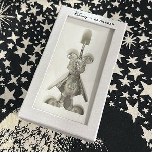 Disney x Baublebar Silver Mickey Mouse Bag Charm / Figure